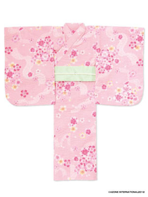 Yukata Set -Sakura Shigure- (Pink), Azone, Accessories, 1/3, 4580116036941